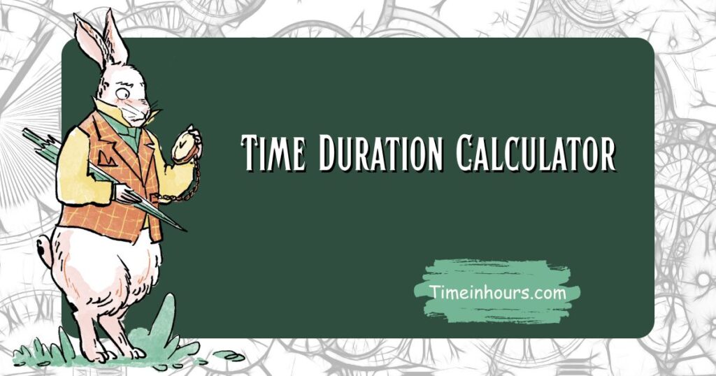 Time Duration Calculator